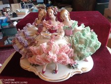 Dresden lace porcelain