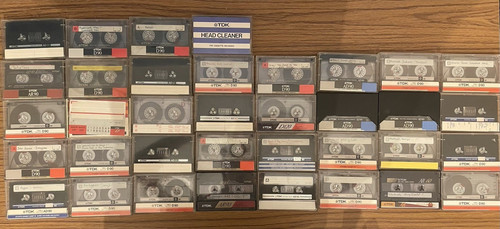 Job lot vintage tdk - lot, 36
