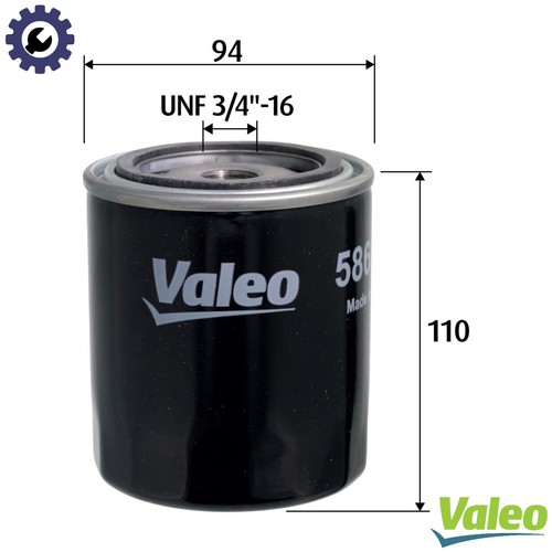 Oil filter 586134 - for, land