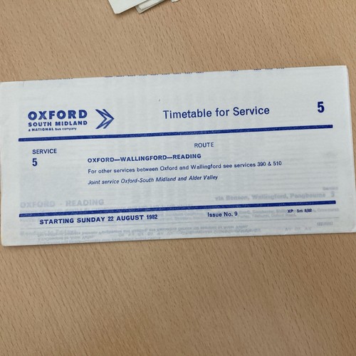 Oxford south midland bus - oxford., midland.