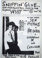 Sniffin Glue volume 6 January 77'