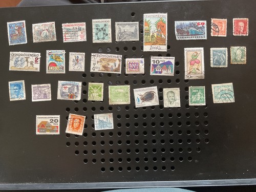 Mint and used stamps - and,