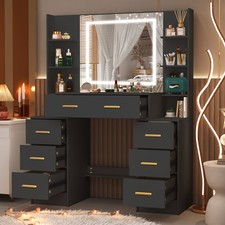Black Dressing Table Drawers
