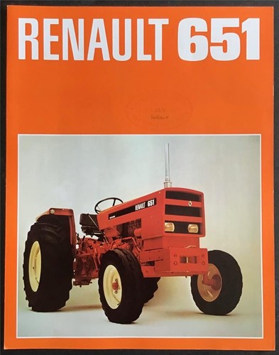 Renault 651 tractor - 651,
