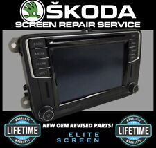Skoda Superb Discover Media Touch Screen Display Repair Service MIB MIB2 NAV VAG