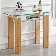 Kontrast Glass Top Console