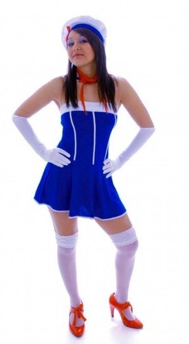 Ladies sailor chick piece - sailor,