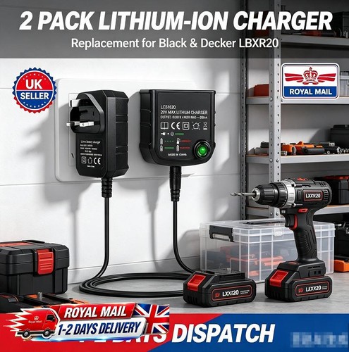2pack charger lithium ion - 2pack,