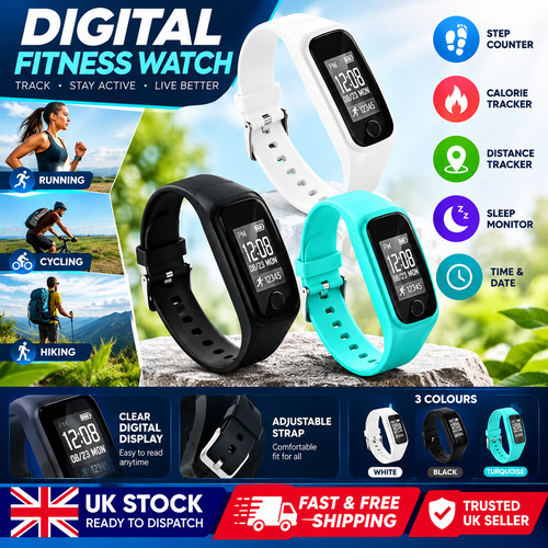 Step counter watch fitness - counter,