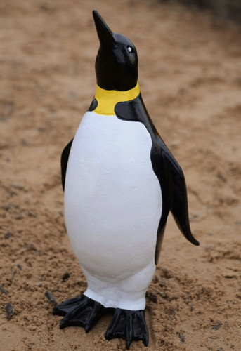 Penguin garden sculpture - penguin,