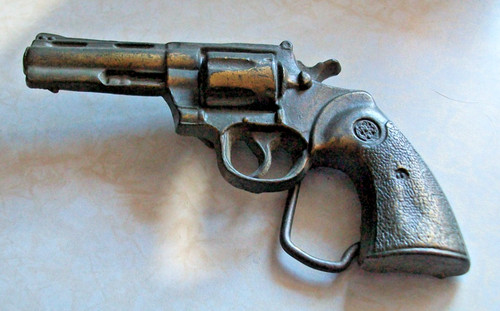 Metal revolver belt buckle - 4#,