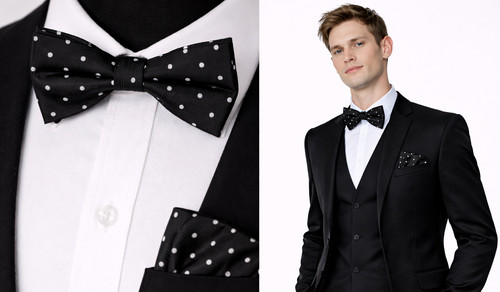 Twill men bow tie - men's,