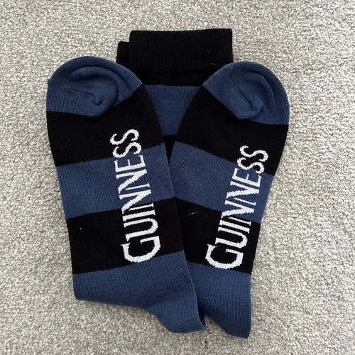 Guinness socks blue black - guinness, socks,