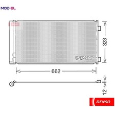 CONDENSER AIR CONDITIONING DCN05103 FOR MINI COUNTRYMAN/COOPER PACEMAN/HATCH