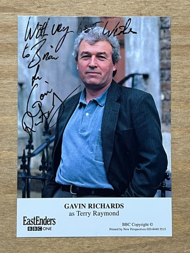 Hand signed eastenders - hand,