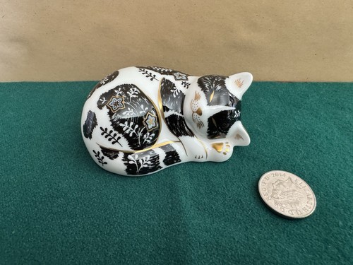 Royal crown derby misty cat - royal,