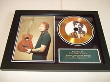 ED SHEERAN   LIMITED EDITION SIGNED   AUTOGRAPH 43 FRAMED A4