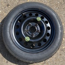 BMW E60 E61 04-10 5 SERIES X1 E84 09-15 17" SPACE SAVER SPARE WHEEL & TYRE. #8.
