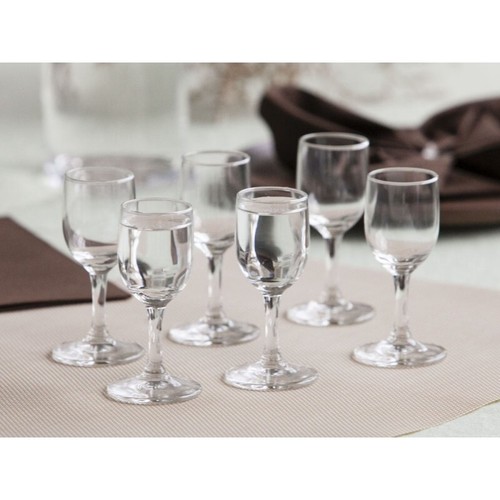 Shot stem glasses diamond 35 - glasses, 'diamond'