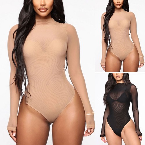 Womens sheer mesh - sheer, sleeve
