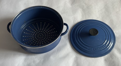 Creuset blue steamer - le,