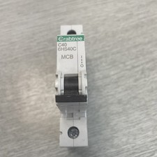 CRABTREE 40 AMP CURVE C 10kA