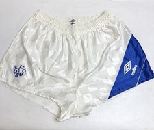 VINTAGE EVERTON 1987 UMBRO SHORTS OLDSTOCK UNWORN 34" WAIST SHIRT