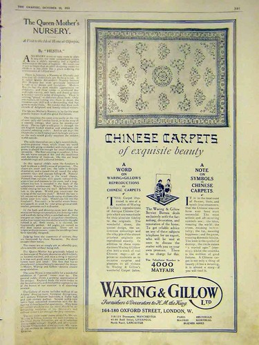 Old antique print queen mother - old,