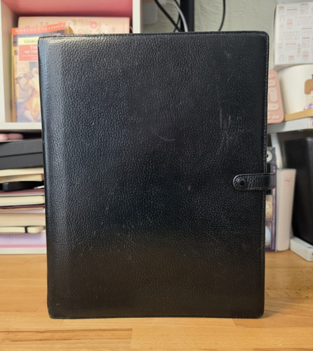 Filofax finsbury black - filofax, a4