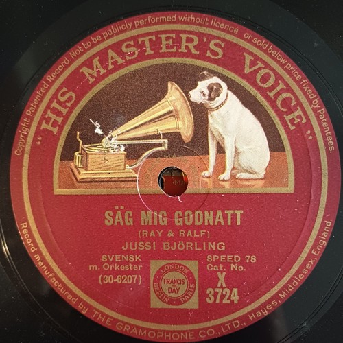 Jussi bjorling sag - bjorling, mig