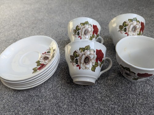 Four tams ware rose - tams,