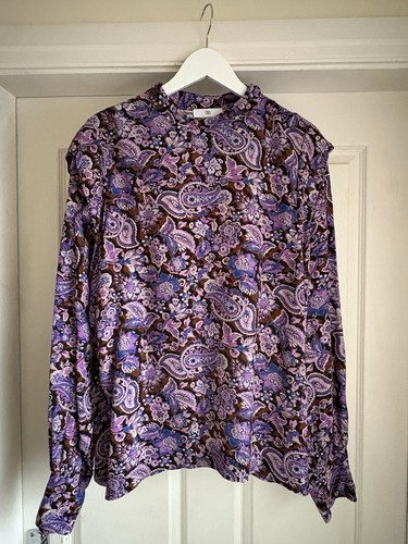 Redoute purple paisley - la,