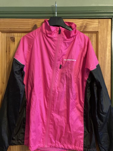 Pink full zip outerwear - pink,