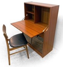 50s 60s retro vintage ROBERT HERITAGE HAMILTON ROSEWOOD WALNUT SIDEBOARD heals