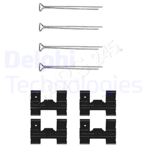 Delphi disc brake - disc, pad