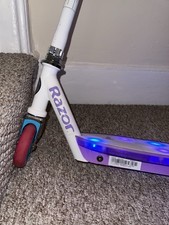 Light-Up Scooter with 2 Wheels Razor for Kids Girls Boys   6+, Max 65kg,