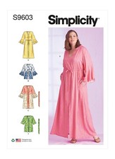 SIMPLICITY 9603 Misses CAFTAN