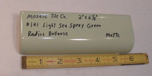 Light green x - light, 6"