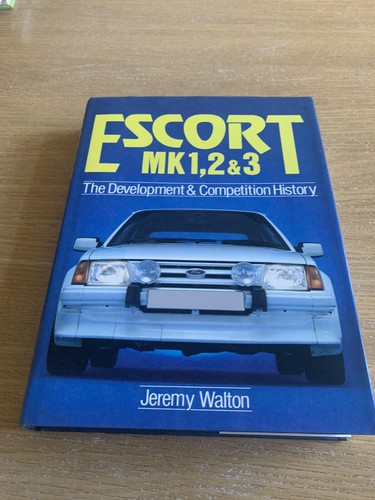 Ford ecort 3 - 1/2/3, book