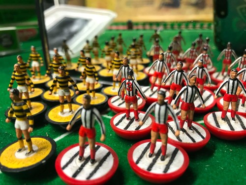Two unique subbuteo zombie - unique,
