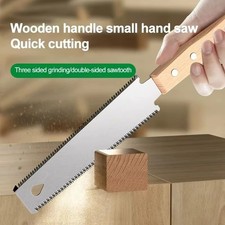 Japanese Style Hand Saw Single/Double Sided Fine Tooth Wood Saw SK5 Steel Flexib