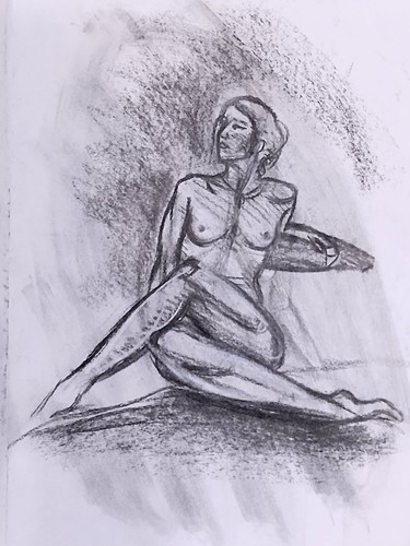 Drawing charcoal and - drawing,