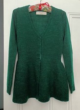 Zara knit cardigan - green -