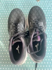 Ladies Mizuno wave inspire 19 running shoes size 8.5 RRP £140 in grey / black