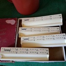 4 scrabble Scoring Counter and