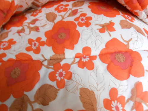 Vintage retro orange - retro, 60s