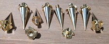 Brass speaker spikes - brass,