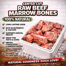 Frozen Raw Beef Marrow Bones