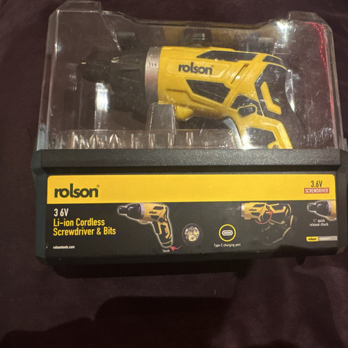 Rolson ion cordless - rolson, 3.6v