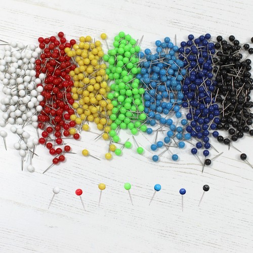 Map pins 100 small 5mm - pins,